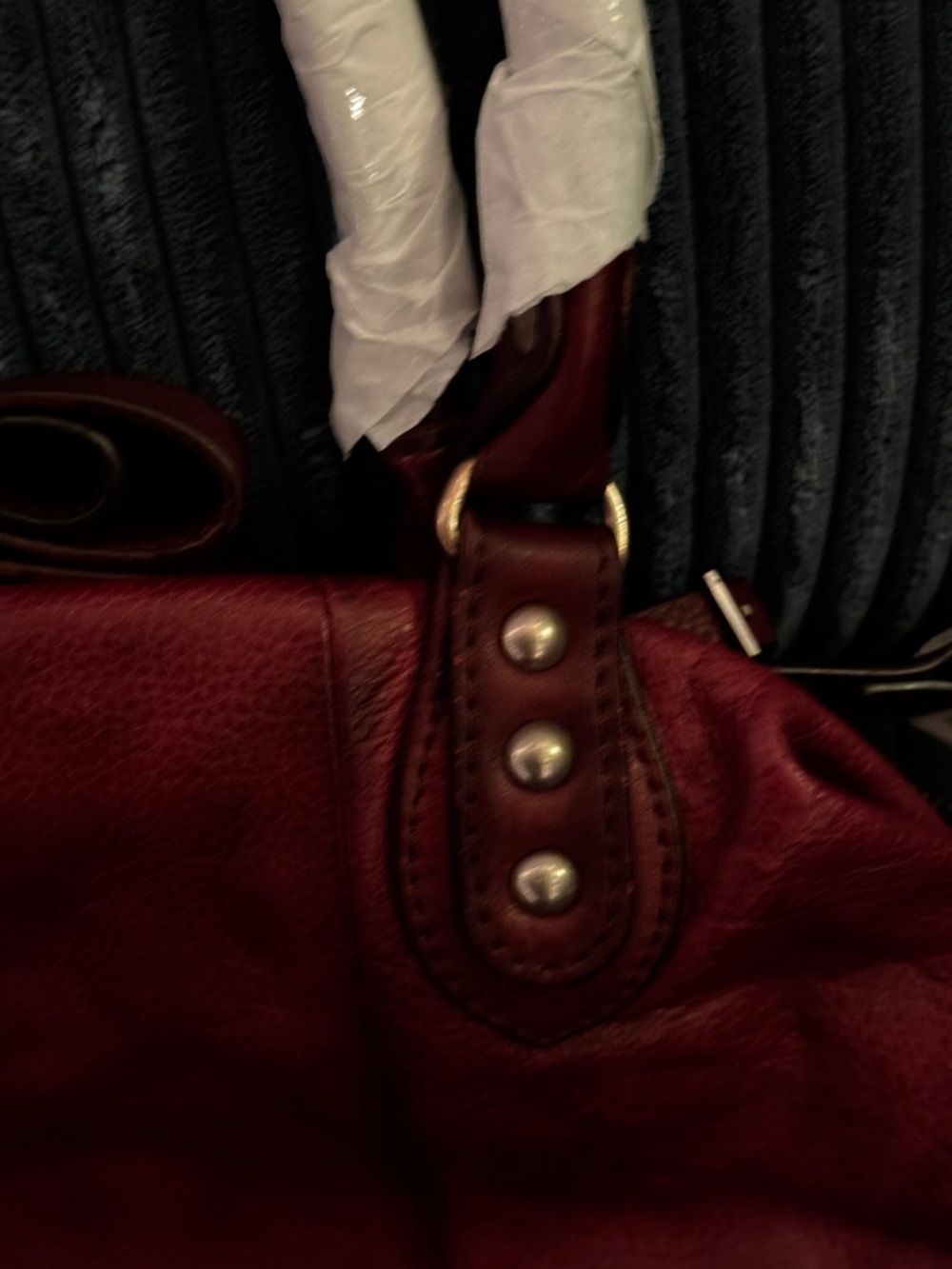 (SOLD) Free People Emerson Tote - Red Rock Color, from the We the People Line. - Picture 10 of 14